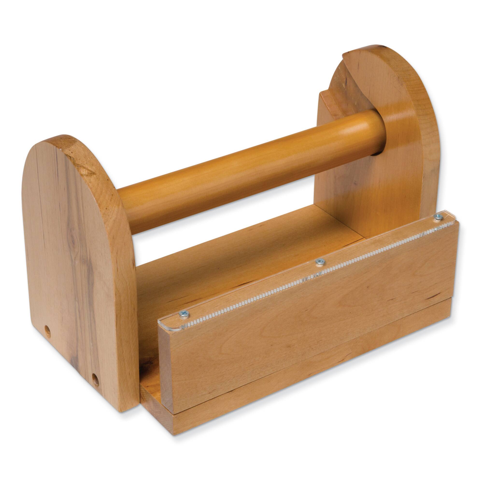 6 Pack: Creativity Street® Natural Wood Masking Tape Holder